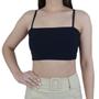 Imagem de Top Feminino Autenticada Cropped  Preto - 7075