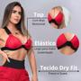 Imagem de Top Feminino Fitness para Academia em Dry Fit com Bojo Alta Sustentação