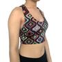Imagem de Top Feminino Regata Justo Barra Estampas Sortidas Suplex Pp ao Plus Size