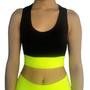 Imagem de Top Feminino Regata Justo Barra Suplex Pp Plus ao Size bc