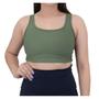 Imagem de Top Feminino Vivame Bounce Square Verde Escuro - 2034