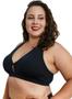 Imagem de Top Fitness Nadador Feminino Plus Size Com Bojo Esportivo Roupa de Academia Suplex Alta Sustentação