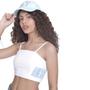 Imagem de Top Juvenil Feminino Amofany Being Crazy - OFF WHITE - G