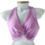 Imagem de Top Liso Plus Size com decote Poliamida