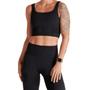 Imagem de Top Lupo Sport Shine Seamless Feminino - Preto