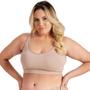 Imagem de Top Plus Size Em Algodão Com Bojo Removível Santa Passion