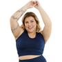 Imagem de Top Suplex Confort S/bojo Básico Feminino Moda Esportiva Plus Size 3041A