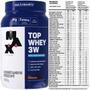 Imagem de Top Whey 3 W Max Titanium 900g 3x Proteínas Wpi Wpc Wph