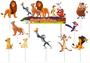 Imagem de Topo de bolo O Rei Leão (Lion King) 10 peças