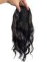 Imagem de Topo Peruca Protese Cabelo Castanho Natural 40 45cm c/ Tic Tac