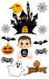 Imagem de Topo Topper de Bolo Personalizado C/Nome Baby Halloween