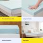 Imagem de Topper de Colchão Sweet Home Collection - Espuma com Gel Memory Foam 5cm