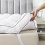 Imagem de Topper de colchão WhatsBedding Memory Foam 7,6 cm King Size