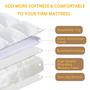 Imagem de Topper de colchão WhatsBedding Memory Foam 7,6 cm King Size