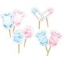 Imagem de Topper P/ Doces Revelacao R/a C/8 Festcolor