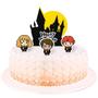 Imagem de Topper para Bolo Festa Harry Potter Kids - 04 unidades - Festcolor - Rizzo Festas