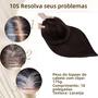 Imagem de Toppers de Cabelo Sintético Longo e Liso - 14'' e 18'' com Franja - Aplique de Cabelo com Clipe