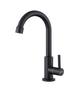 Imagem de Torneira Banheiro/Lavabo Inox Gir Mesa Curta Preto NOX04B Doan