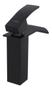 Imagem de Torneira Banheiro Lavabo Monocomando Quadrada Cascata Black