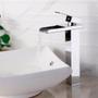 Imagem de Torneira Banheiro Monocomando Cascata Calha Alta Cromada