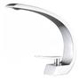 Imagem de Torneira Banheiro Monocomando Cascata Curva Cromada Premium