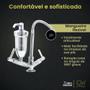 Imagem de Torneira Cozinha Metal Flexível Cônica Filtro Mesa Bancada Gourmet