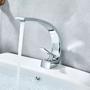 Imagem de Torneira Curvada Banheiro Monocomando Luxo Design - Deck Casa