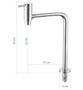 Imagem de Torneira de Banheiro/Lavabo Design 22 cm Mesa AA08 Doan