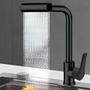 Imagem de Torneira de Cozinha Gourmet Monocomando Luxo Misturador com Ducha Spray Tripla Função Casa Giratória Água Quente e Fria Moderna Bancada Pia