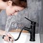 Imagem de Torneira Extensivel Banheiro Banheira Ducha Articulada Tres Jatos Bancada Mesa Monocomando Agua Fria Quente Sofisticado Moderno