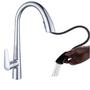 Imagem de Torneira Goumert Extensivel Cozinha Pia Bancada Luxo Agua Quente Fria Monocomando Gira 360 Graus Jatos Moderna Pratica