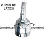 Imagem de Torneira Gourmet Cozinha Bancada Pia Mesa Cano Inox Flexível 1/4 de volta C-66 Cód. 1099-1