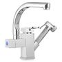 Imagem de Torneira Gourmet Dupla Jato Movel Flexivel Ducha Extensiva