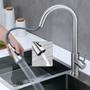 Imagem de Torneira Gourmet Monocomando Com Extensor Ducha Luxo Inox