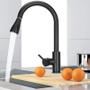Imagem de Torneira Gourmet Monocomando Extensivel Preta Domum
