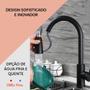 Imagem de Torneira Gourmet Monocomando Extensor Preta