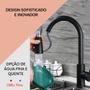 Imagem de Torneira gourmet monocomando premium com extensor preta