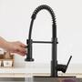 Imagem de Torneira Gourmet Pull Down Luxo Misturador Agua Quente Fria Cozinha Banheiro Casa