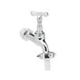 Imagem de Torneira jardim com chaveta 1/2" X 3/4" cromada clara inox