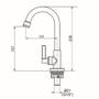 Imagem de Torneira Lavatorio Perflex Mais Bica Movel Mesa Cr 10746210