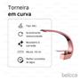 Imagem de Torneira Luxo Curva com Misturador Monocomando Rose de BancadaBelccaTLC01R-BL