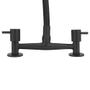 Imagem de Torneira Misturador Cozinha Gourmet Mesa All Black Luxo 1/4v