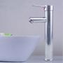 Imagem de Torneira Misturador Monocomando Banheiro Lavabo Cascata Alta