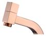 Imagem de Torneira Para Banheiro Link Bica Baixa Abertura 1/4 Volta Metal Rose Gold / Cobre - FV1024RG