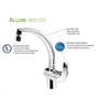 Imagem de Torneira Para Cozinha Monocomando De Mesa 2257 C71 Allure - Lorenzetti