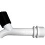 Imagem de Torneira Tanque Herc Plastica 1120 - 1/2'' E 3/4'' Com Bico - Kit C/12 Pecas