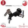 Imagem de Torneira Tanque/Máquina Berlim Com Bitola 1/2" - 3/4" Preto/Cromado Durín