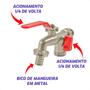 Imagem de Torneiras Esfera Tanque E Máquina 2 Saídas 1/2 X 3/4