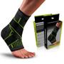 Imagem de Tornozeleira De Compressão Ortopédica Ajustável + Meia Antiderrapante Futebol Profissional Trusox
