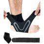 Imagem de Tornozeleira Tensor Neoprene + Bandagem Elástica - Veidoorn